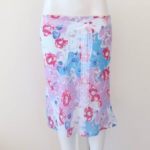 Y2K Suzy Shier Floral Midi Skirt – Made in Canada